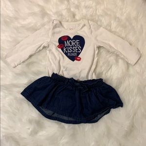 LAST CHANCE Baby girl Cat & Jack outfit